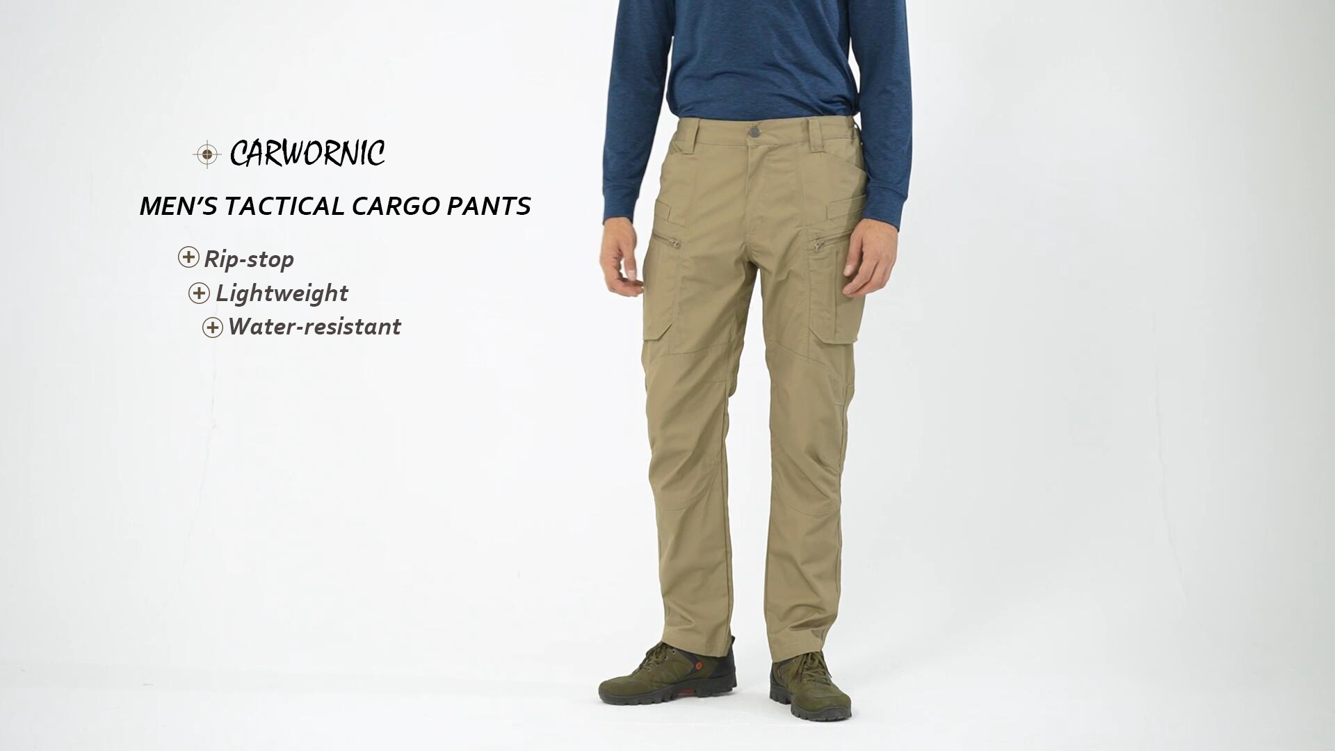 Amazon.com: CARWORNIC Men's Rip-Stop Tactical Pants Lightweight